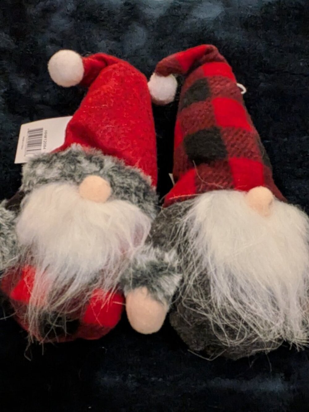 Gnome Holiday Ornament/Accessory for Christmas Tree and Home Decor (Set of 2)
